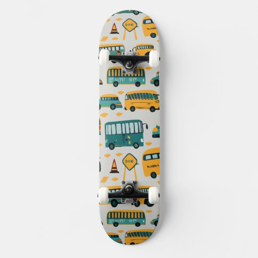 Skateboard Bus scolaires (Recto)