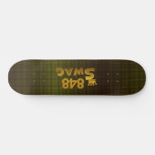 Skateboard Butin d'indicatif régional 848 (Horz)