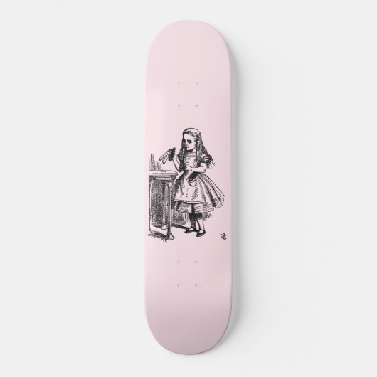 Skateboard Buvez-moi (Alice's Adventures in Wonderland) (Recto)