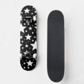 Skateboard BW Stars (Recto)