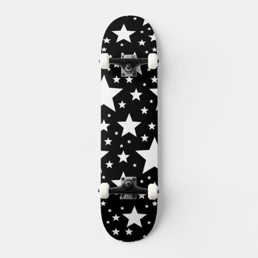 Skateboard BW Stars (Recto)