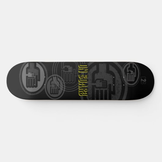 Skateboard C2B : À BORD D'UN Pont Noir 8 1/2" (Horz)
