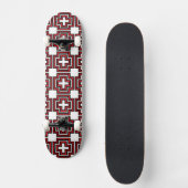 Skateboard C&S Rouge (Recto)