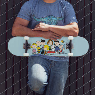 Skateboard cacahuètes   Charlie Brown et Gang