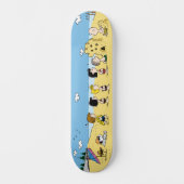 Skateboard cacahuètes | Journée à la plage (Recto)