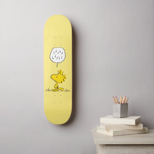 Skateboard cacahuètes | Paroles de Woodstock (Art mural)