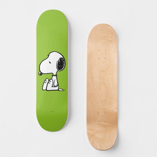 Skateboard cacahuètes | Snoopy En Bas (Recto)