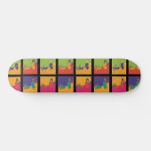 Skateboard cacahuètes | Snoopy Pop Art Moderne (Horz)