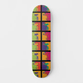 Skateboard cacahuètes | Snoopy Pop Art Moderne (Recto)