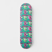 Skateboard cacahuètes | Snoopy Turquoise Surf Motif (Recto)