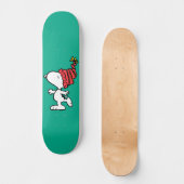 Skateboard cacahuètes | Snoopy Winter Beanie Casquette (Recto)