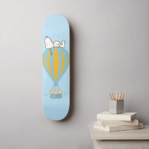 Skateboard cacahuètes Snoopy & Woodstock Hot Air Balloon