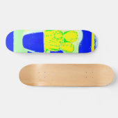 Skateboard Cactus coloré (Horz)
