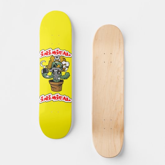 Skateboard Cactus de pirates (Recto)