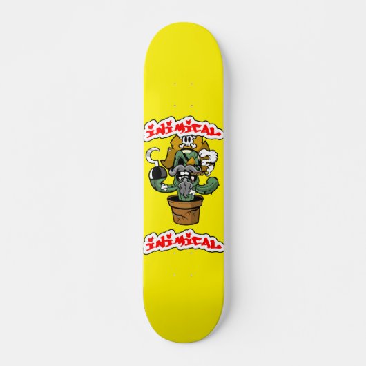Skateboard Cactus de pirates (Devant)