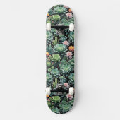 Skateboard Cactus et Succulentes en Fleurs (Recto)