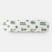 Skateboard Cactus pour aquarelle et Succulent (Horz)
