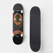 Skateboard Cadeau drôle d'alien d'espace extra-atmosphérique (Recto)