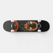 Skateboard Cadeau drôle d'alien d'espace extra-atmosphérique (Horz)