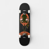 Skateboard Cadeau drôle d'alien d'espace extra-atmosphérique (Recto)