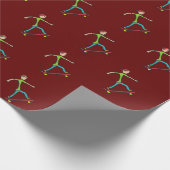 Skateboard Cadeaupapier (Hoek)