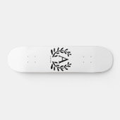 SKATEBOARD CADEAUX DE GARÇON DE NOCE MONOGRAMMÉE ANNÉE DATE N (Horz)