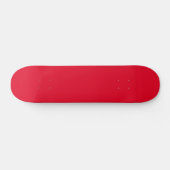 Skateboard Cadmium Rouge couleur solide (Horz)
