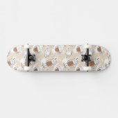 Skateboard Café, motif doux (Horz)