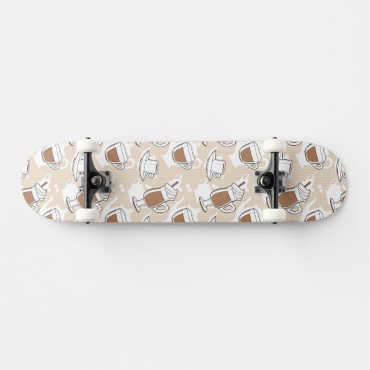 Skateboard Café, motif doux (Horz)