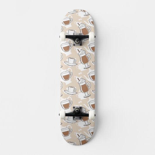 Skateboard Café, motif doux (Recto)