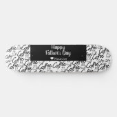 Skateboard Café Simple Élégant Fête des pères moderne (Horz)