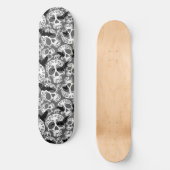 Skateboard Calaveras décoratives Halloween (Recto)