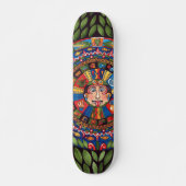 Skateboard Calendrier aztèque 20" planche à roulettes (Devant)