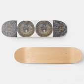 Skateboard Calendrier maya aztèque avec la planche à (Horz)