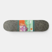 Skateboard California Travel Poster Skate (Horz)