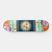 Skateboard California Travel Poster Skate (Horz)