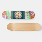 Skateboard California Travel Poster Skate (Horz)