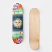 Skateboard California Travel Poster Skate (Recto)
