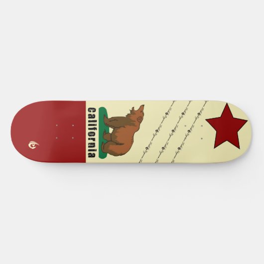 Skateboard Californie (Horz)