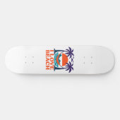 Skateboard Calme de plage hamac coucher de soleil (Horz)