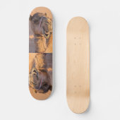 Skateboard Camel avec une drôle d'expression faciale - Oman (Recto)
