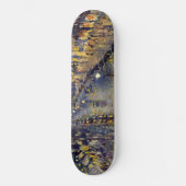 Skateboard Camille Pissarro - Boulevard Montmartre en nuit (Recto)