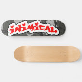 Skateboard Camo arctique immatériel (Horz)