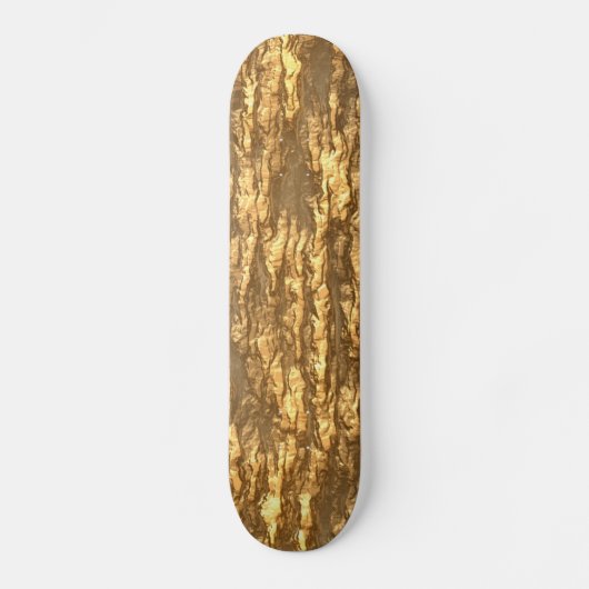 Skateboard Camo écorce d'or (Recto)