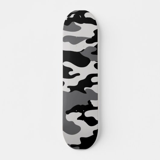 Skateboard CAMO NOIRS - Planche à roulettes (Devant)