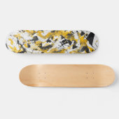 Skateboard Camo Urbain Jaune Gras (Horz)