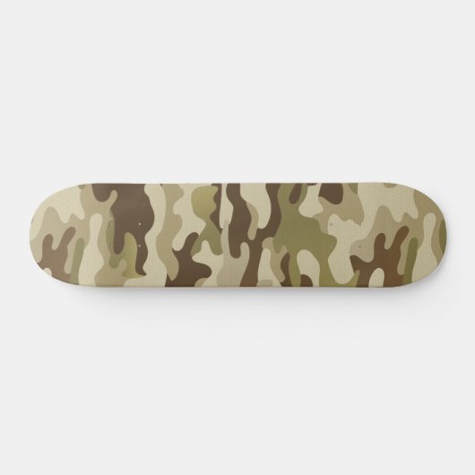 Skateboard Camo vert de l'armée texturée (Horz)