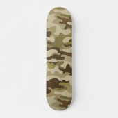 Skateboard Camo vert de l'armée texturée (Devant)