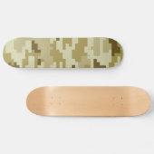 Skateboard Camouflage 8 bits pour désert numérique / Camo (Horz)