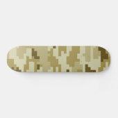 Skateboard Camouflage 8 bits pour désert numérique / Camo (Horz)